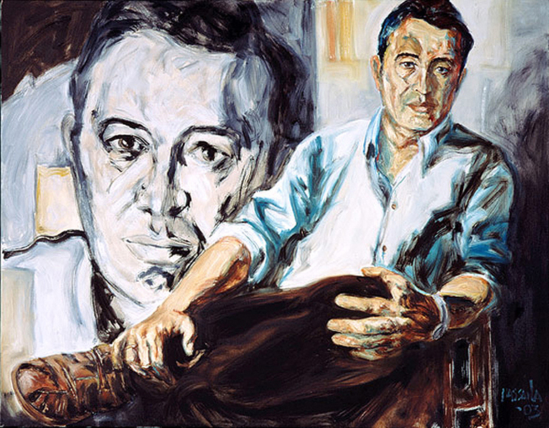 Luis Garc�a Montero. Doble retrato